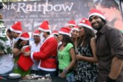 314726_433401056690933_1432041538_a - Sara Khan Christmas Celebration with Dark Rainbow