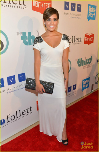 nicole-anderson-cassie-scerbo-thirst-05 - Nicole Anderson Pixie Cut at Thirst Gala 2012