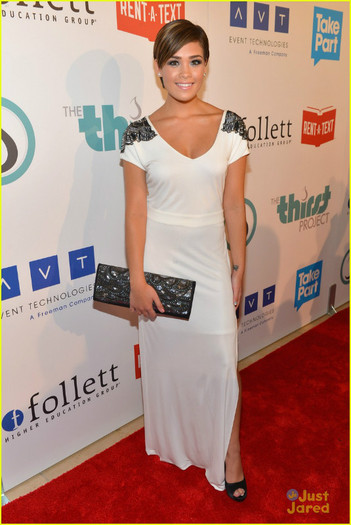 nicole-anderson-cassie-scerbo-thirst-06 - Nicole Anderson Pixie Cut at Thirst Gala 2012