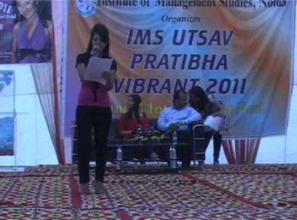 x-sara khan 4 - Sara Khan at IMS Noida Annual Festival IMS Utsav Pratibha Vibrant