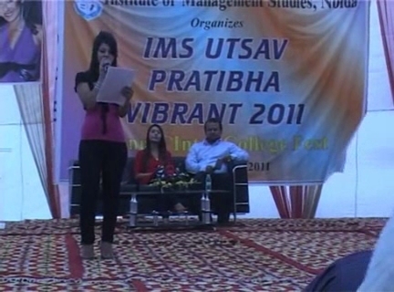 x-sara khan 10 - Sara Khan at IMS Noida Annual Festival IMS Utsav Pratibha Vibrant