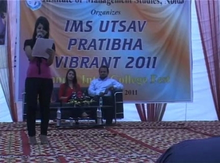 x-sara khan 11 - Sara Khan at IMS Noida Annual Festival IMS Utsav Pratibha Vibrant