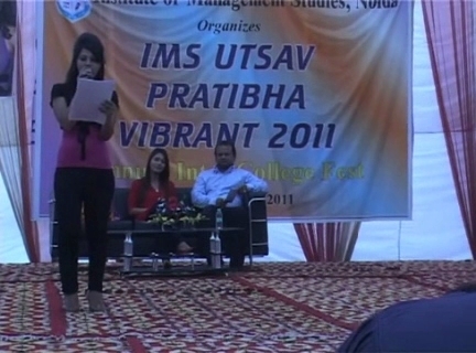 x-sara khan 13 - Sara Khan at IMS Noida Annual Festival IMS Utsav Pratibha Vibrant