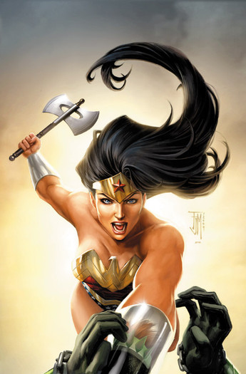 Wonder_Woman_32_variant_cover_by_JPRart - super eroi si eroine