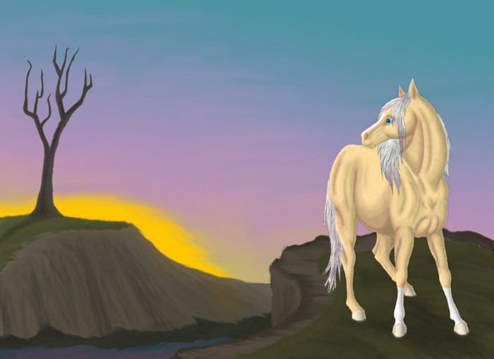 just_like_in_the_fairytales_by_jadesparkle-d4k0knp - Horses