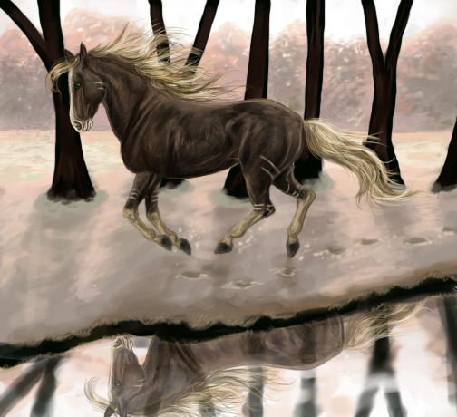 Winterscape_by_stableblondy - Horses