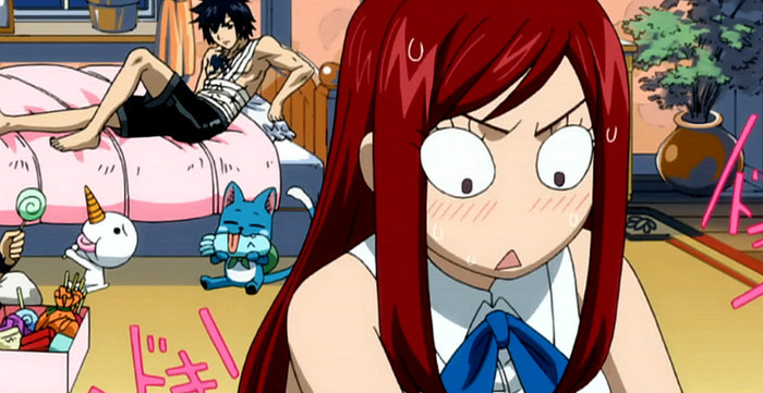 Erza_after_finding_Lucy's_underwear - Anime Funny