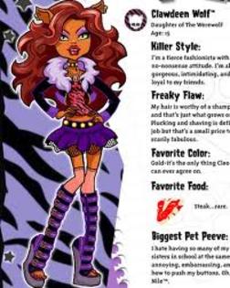 clawdeen wolf