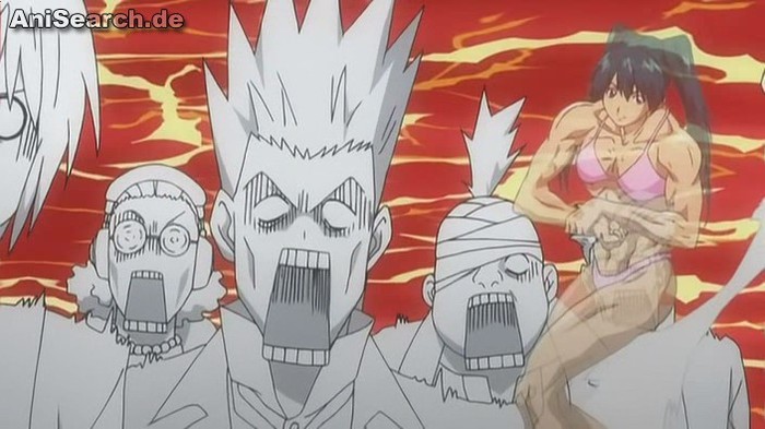 Nu stiam ca Lenalee avea atatia muschi - Anime Funny