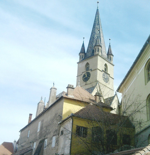 Biserica evanghelica Sibiu - 2012 Scoala altfel 2-6 apr Excursie Sibiu
