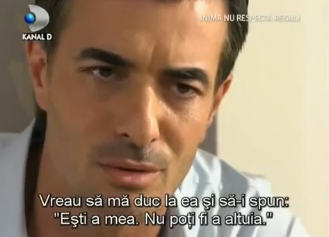 -Vreau sa ma duc la ea si sa-i spun esti a mea nu poti fi a altuia.