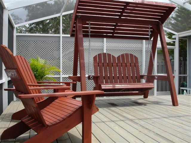 balansoar lemn si fotolii lemn; Preturi si dimensiuni pe www.produse-lemn.com
