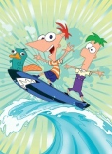 pozamare - fhineas si  ferb