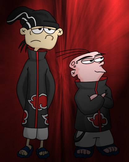 Edd and Eddy Color - Edd si eddy au intrat in Akatsuki