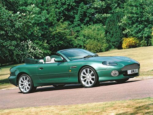 Aston Martin Decapotabil Poze Masina Aston Martin Verde de Cumparat
