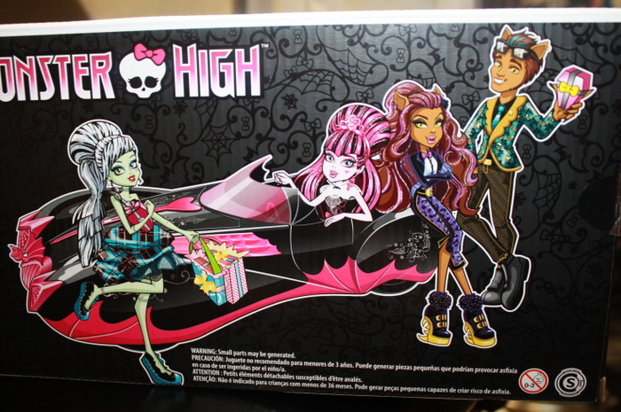 mh draculaura roadster - Monster High Draculaura Sweet 1600 Roadster