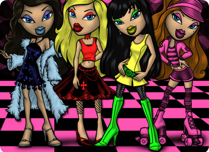 Păpuşi Bratz de colorat_3 - poze jocuri si altele