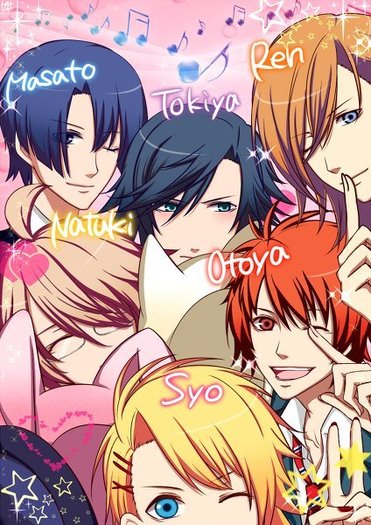 Uta no prince sama's boys :x