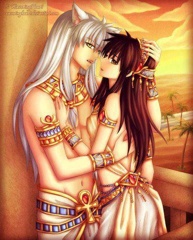 Inuyasha si Kagome. - Inuyasha imagini