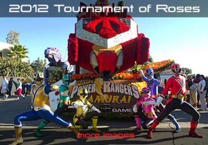 roseparade - pawer rangers