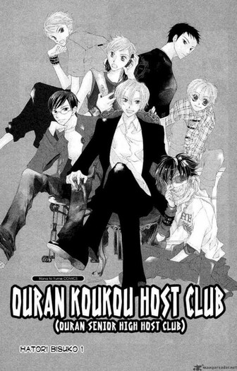 3 - Ouran high school host club manga
