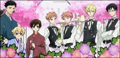 7 - Ouran high school host club anime