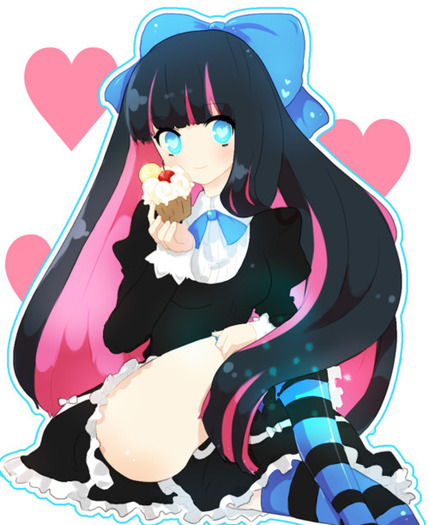 anime-cake-cute-panty-amp-stocking-pretty-Favim.com-442803 - Poze diferite care le ador la nebunie