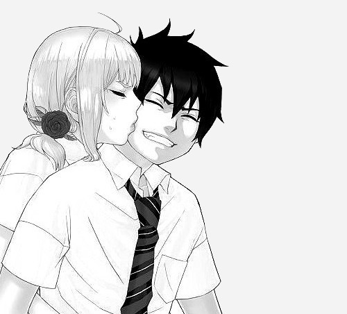 28. Rin and Shiemi - Cuplurile mele preferate din Anime-uri