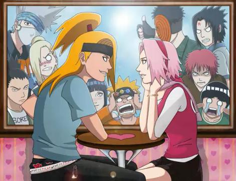 deidara and sakura - cupluri din naruto shippuden