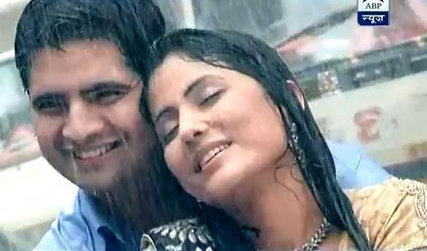 RAIN13 - Akshara and Naitik enjoys the Rain