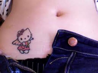 tatoo hello - Hello kitty