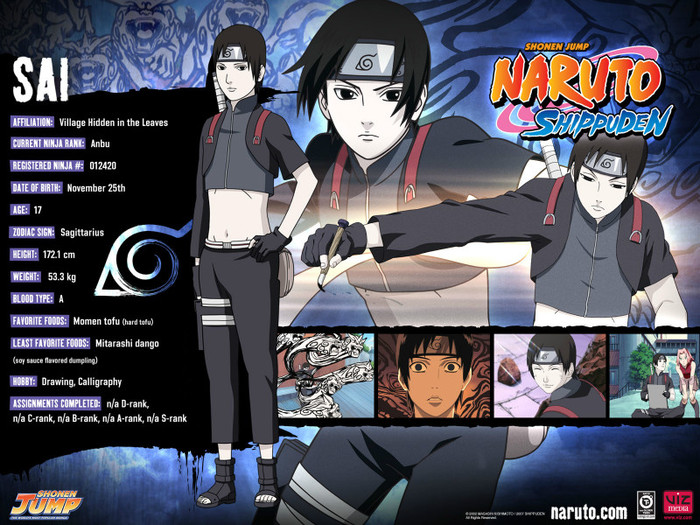 Sai - Naruto Personaje
