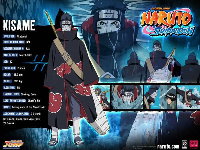 Kisame - Naruto Personaje