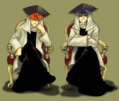 gaara and naruto hokage and kazekage