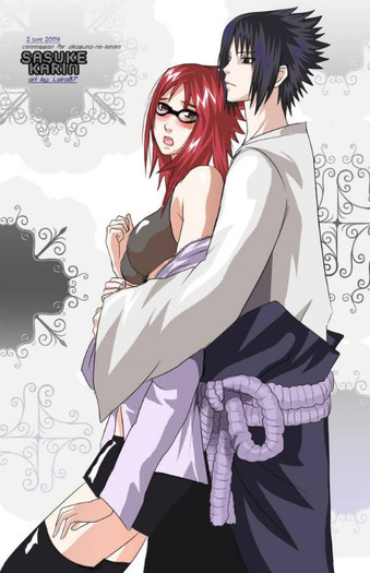 Sasuke_and_Karin_by_laira87