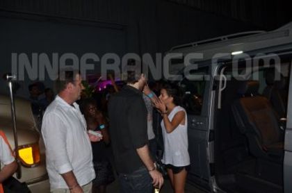  - 2012 06 28  - Inna leaving Popobe Party in Saint Etienne