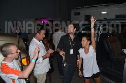  - 2012 06 28  - Inna leaving Popobe Party in Saint Etienne