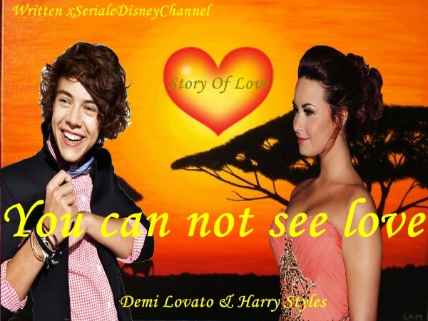 You can not see love - You can not see love