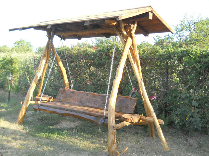 balansoar pentru cei mari - de prin jurul casei