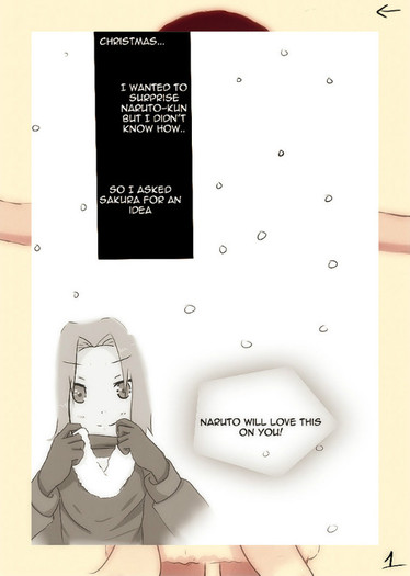 ~Page 1~ - Christmas Doujinshi-NaruHina