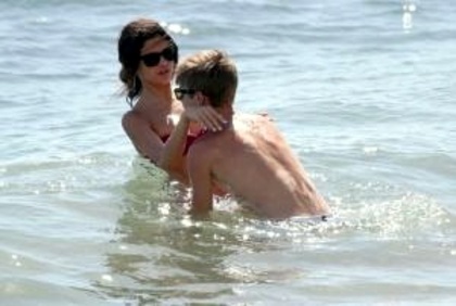 97~ - Out on the beach with JB