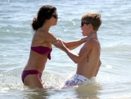 100~ - Out on the beach with JB