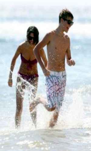 128~ - Out on the beach with JB