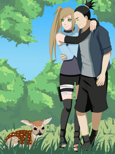 cm__shikamaru_and_himawari_by_chloeeh-d4cx3y6 - SHIKAMARU x HIMA