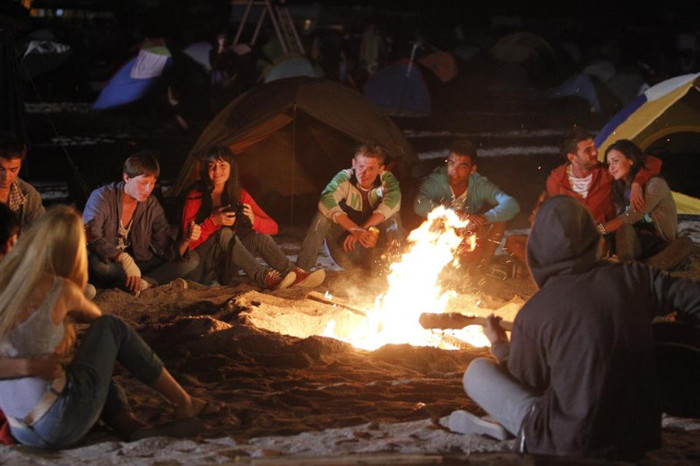 LaLa Band la foc de tabara ♥.