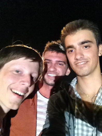 Bubu, Dorian si Liviu ♥. - LaLa Band la mare si la piscina xD