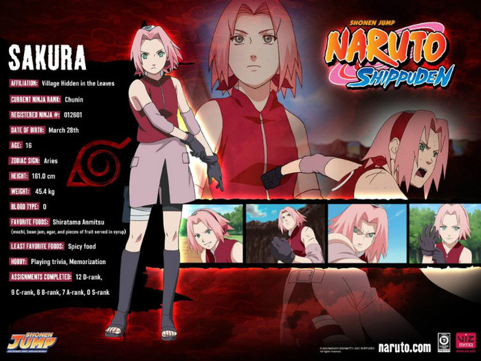 Sakura Haruno - Naruto personaje