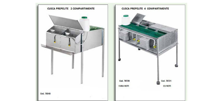 CUSCA PENTRU PREPELITE  2  SI 4  COMPARTIMENTE - 6-CATALOG PRODUSE PENTRU PREPELITE