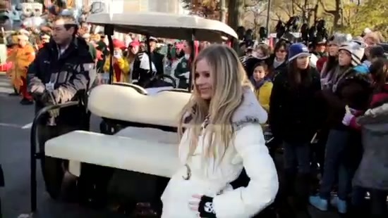 Avril Lavigne Macy's Day Parade 103