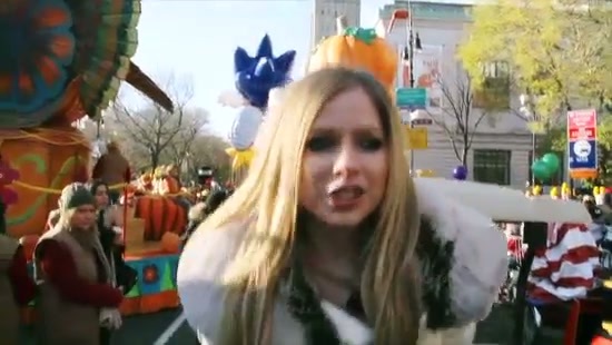 Avril Lavigne Macy's Day Parade 115
